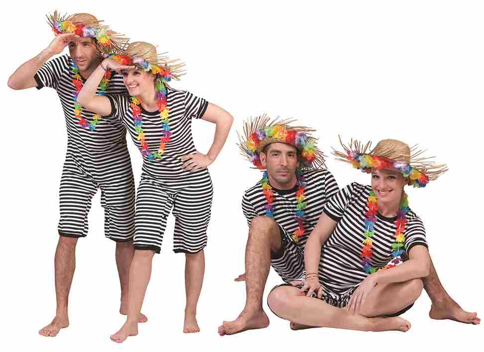 Schwimmanzug  schwarz/weiss