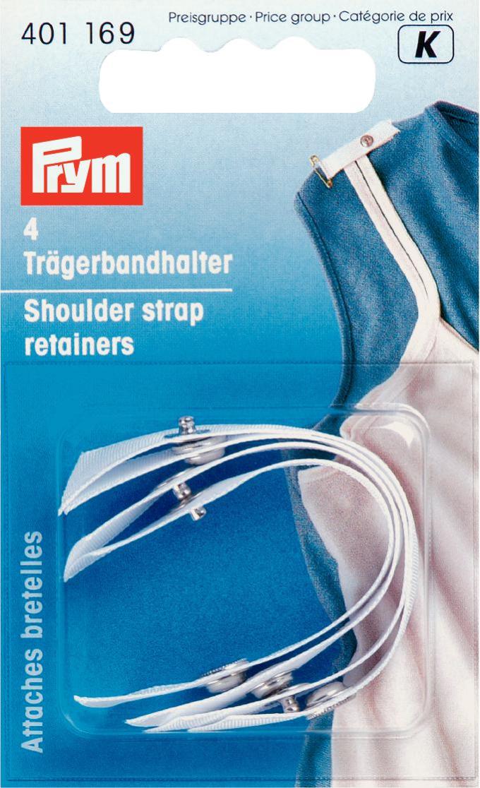 Prym Trägerbandhalter, weiss