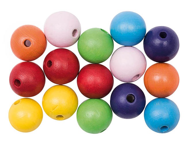 Rico Holzkugel Mix, rainbow