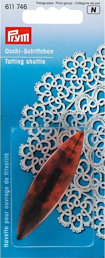 Prym Occhi-Schiffchen, schildpattfarben