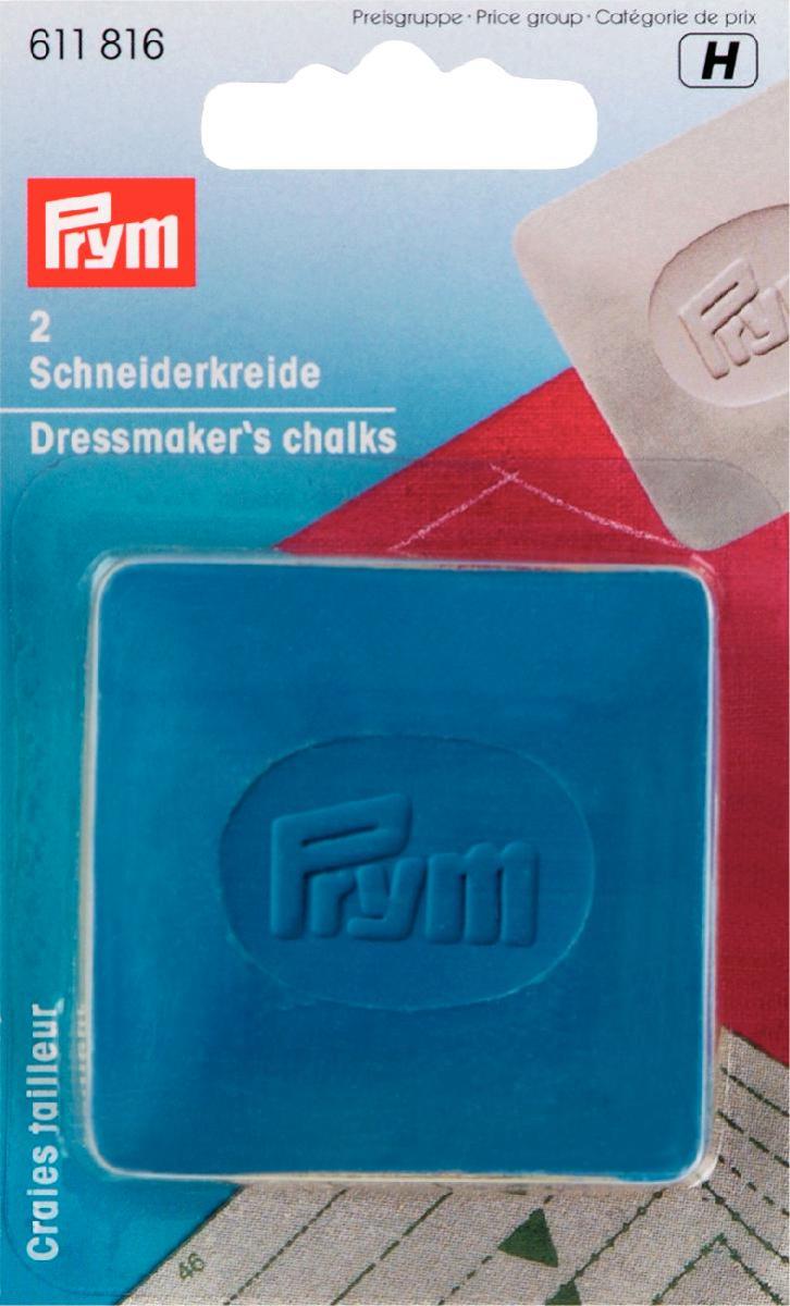 Prym Schneiderkreide-Platten, gelb & blau