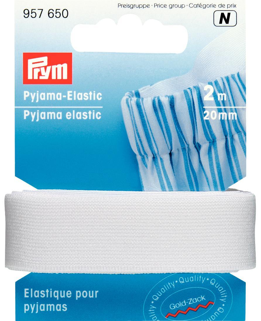 Prym Pyjama-Elastic, weiss