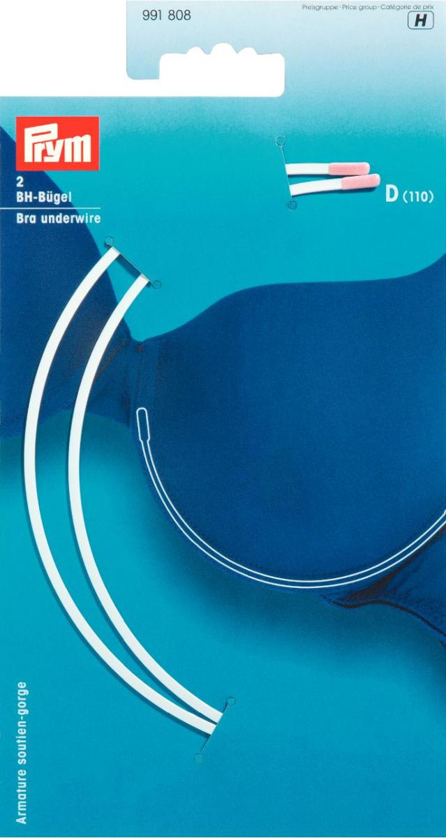 Prym BH-Bügel, weiss
