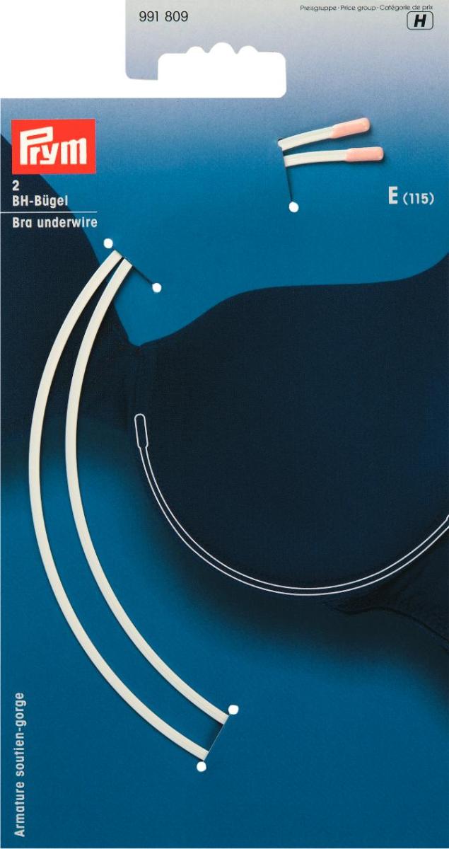 Prym BH-Bügel, weiss