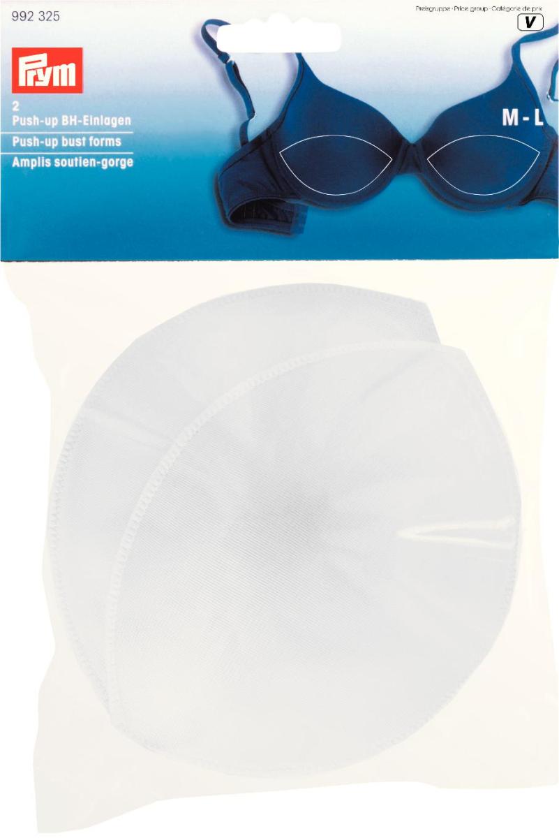 Prym Push-up BH-Einlagen, weiss