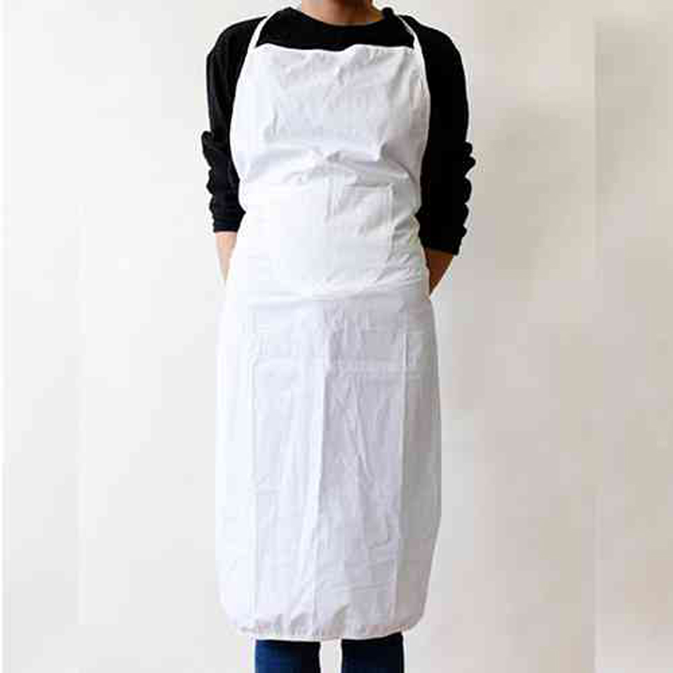Schürze, weiss, 70x95cm, BW, SB