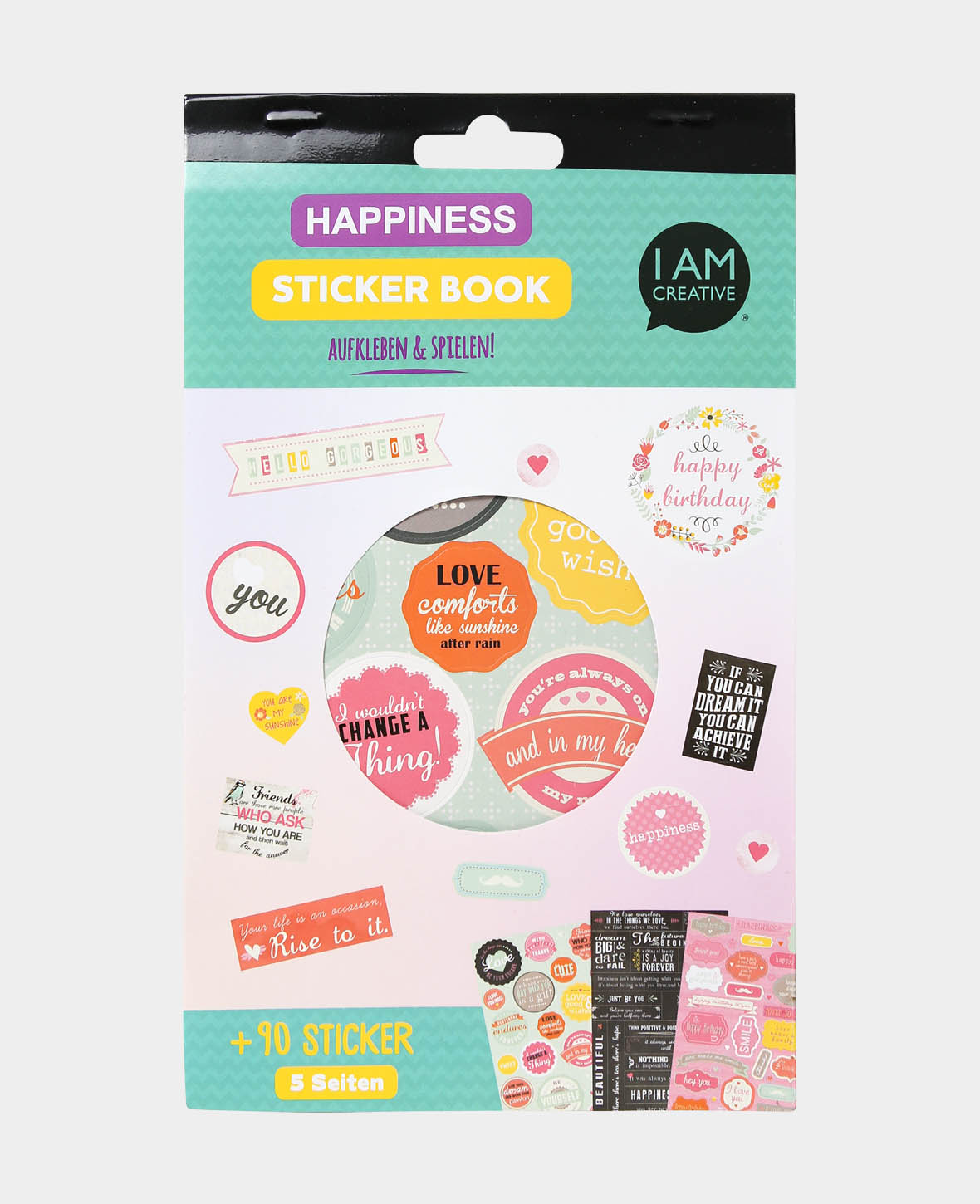 Stickerbook Happiness