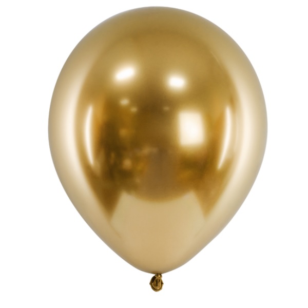 Luftballons gold metallic, 20stk.