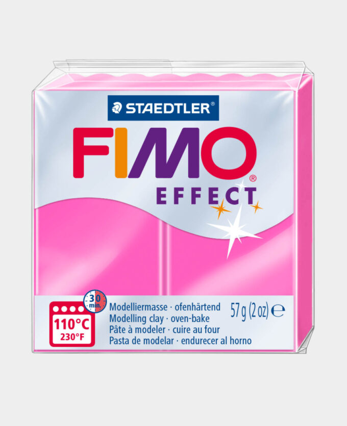 FIMO Effect Neon,Fuchsia