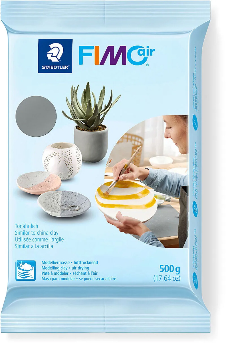 FIMO air basic 500g grau