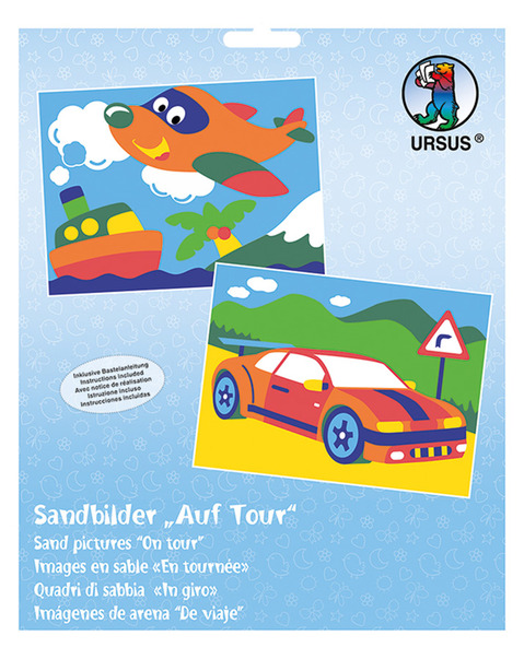 Sandbilder, Auf Tour, 2 Motive, 10 Btl. Sand