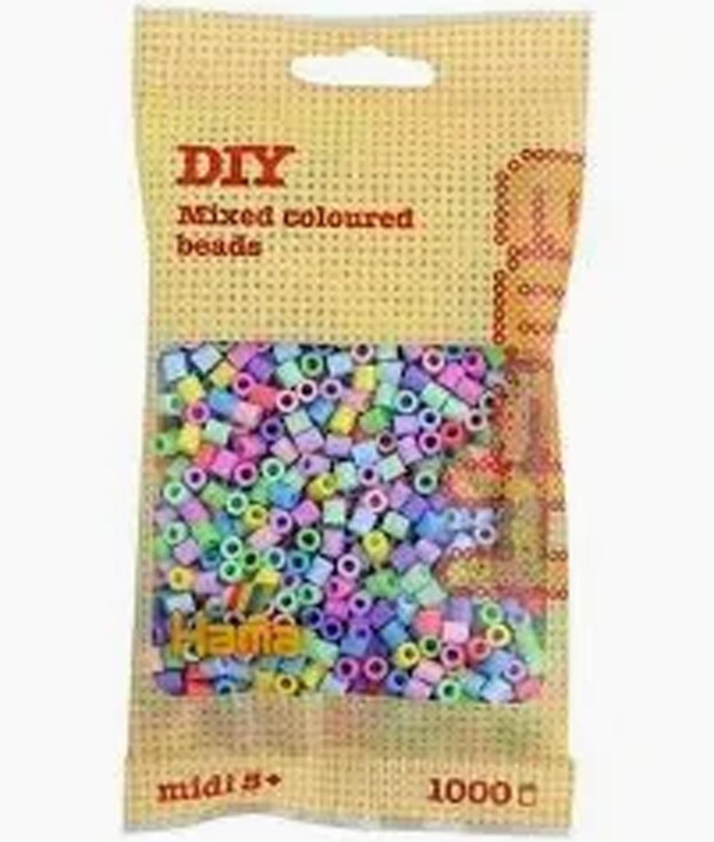 HAMA midi Pack 1000stk, Pastel mix