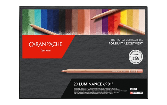 Etui 20 Farben LUMINANCE 6901™ - Themensortiment «Porträt»