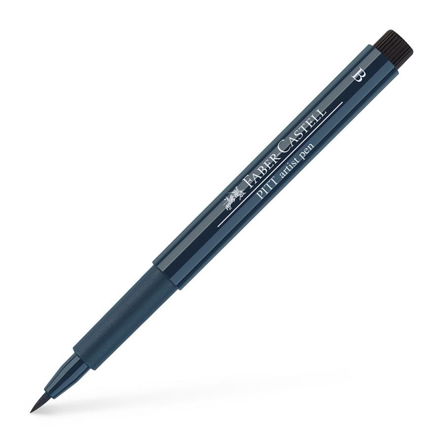 PITT artist pens, dark indigo 157 brush