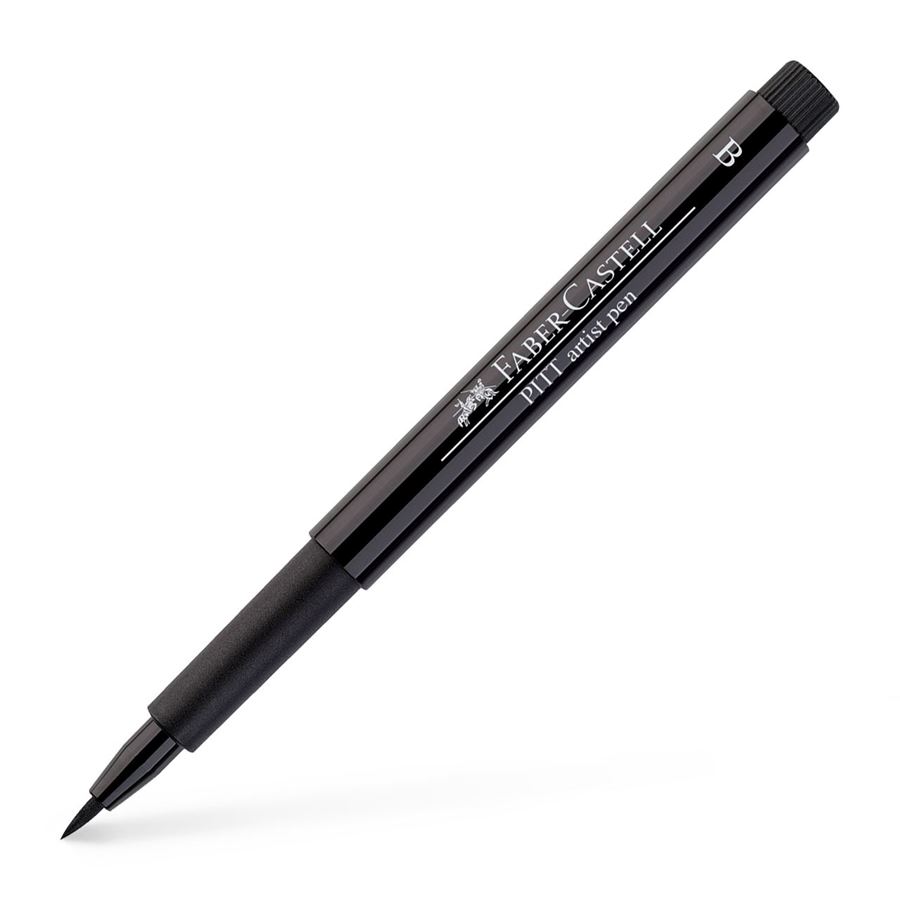 PITT artist pens, black 199 brush