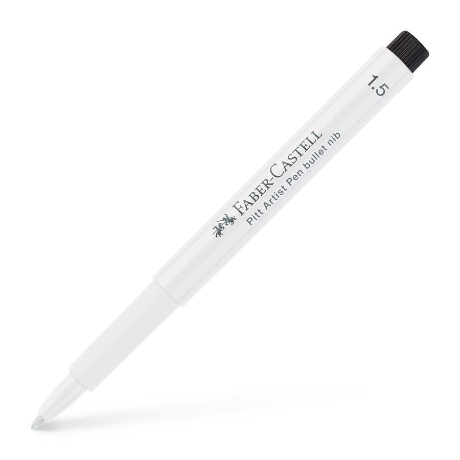 Pitt Artist Pen Rundspitze 1.5 Tuschestift weiss