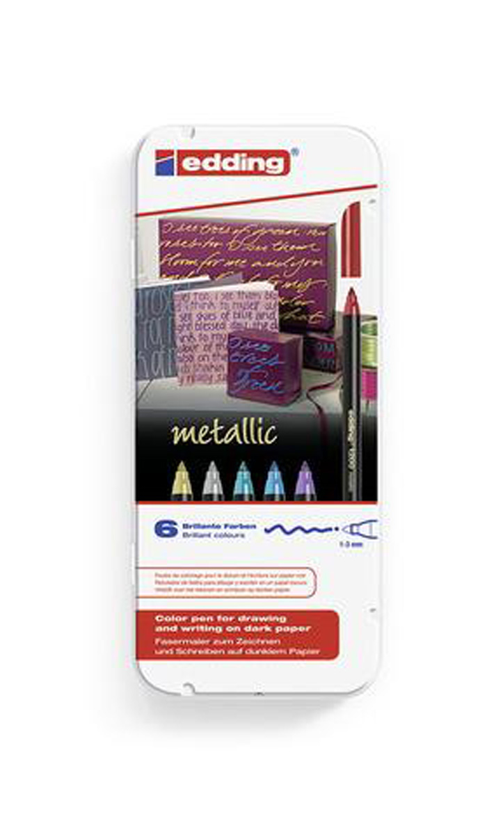 edding Fasermaler 1200 Met E-6