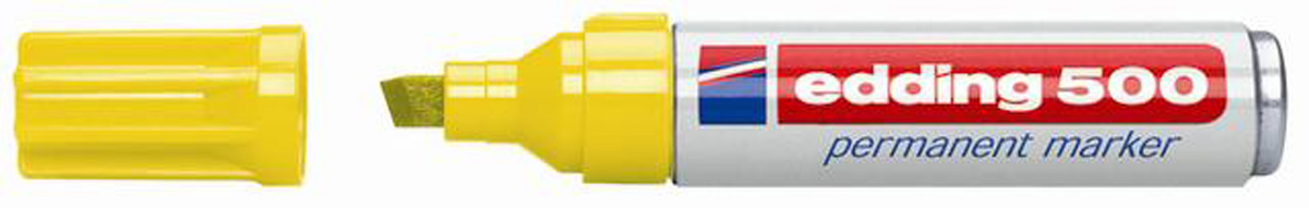 edding Permanentmarker 500 gelb