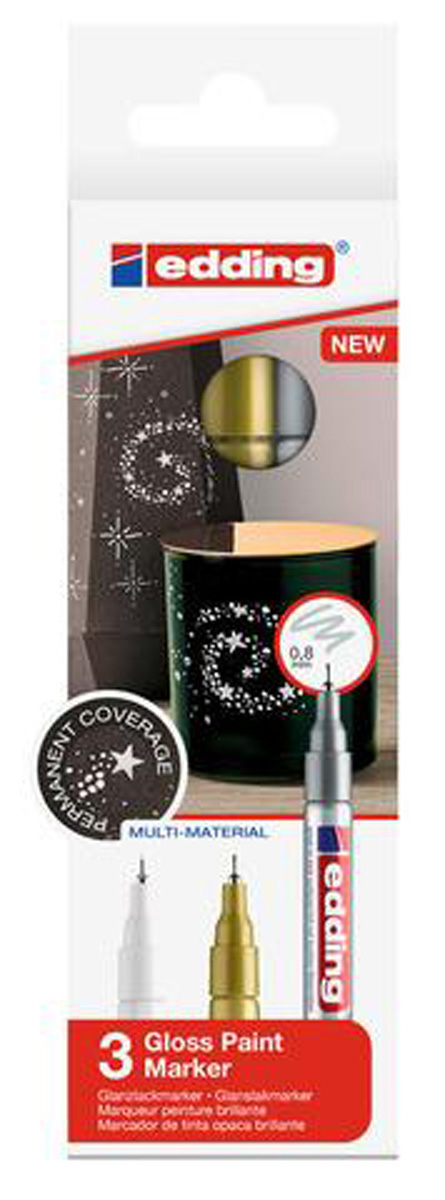edding Lackmarker 780-CREA E-3 go/si/ws