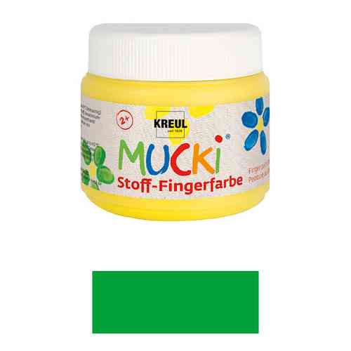 MUCKI Stoff-Fingerfarbe Grün 150 ml