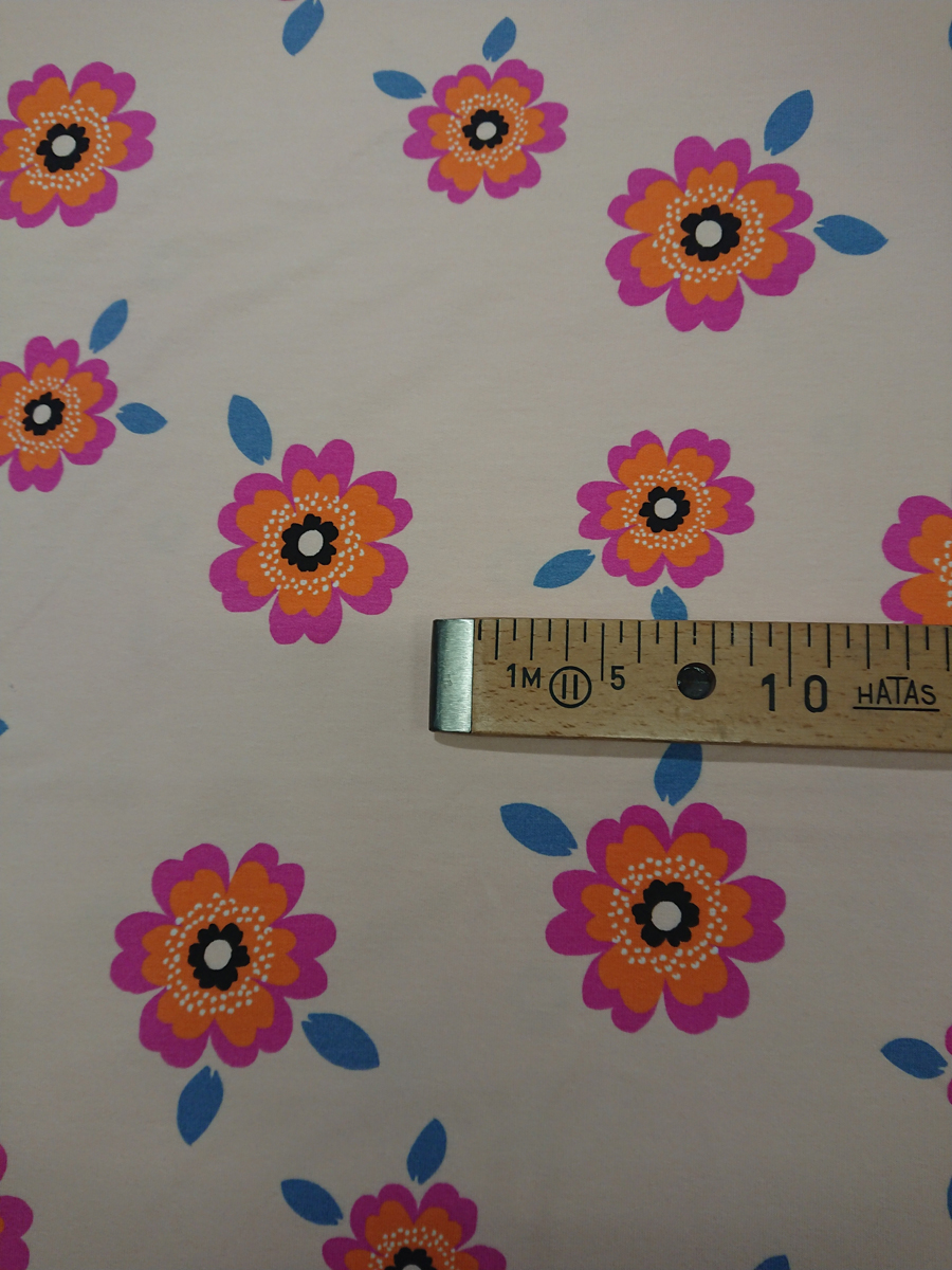 BW Sweat lachs m gr/ Blumen