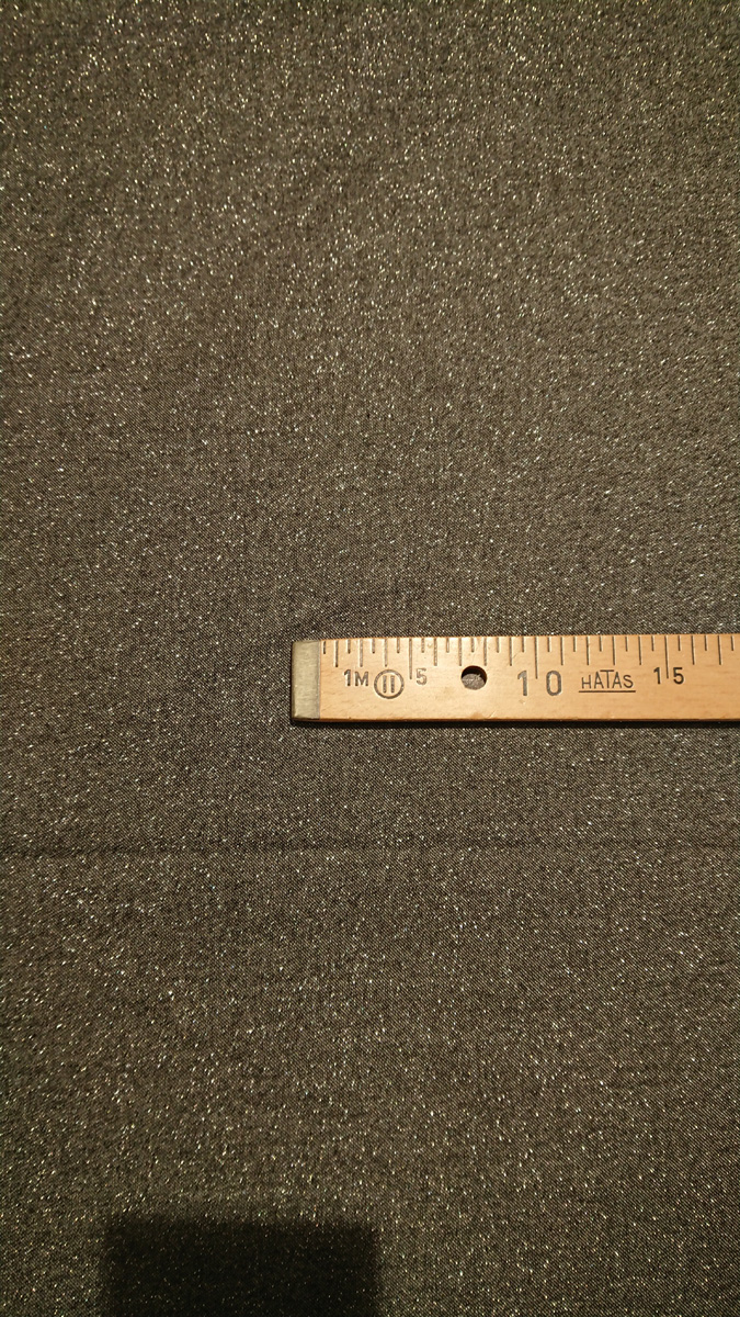 Glitzer silber mit schwarz/weiss Struktur