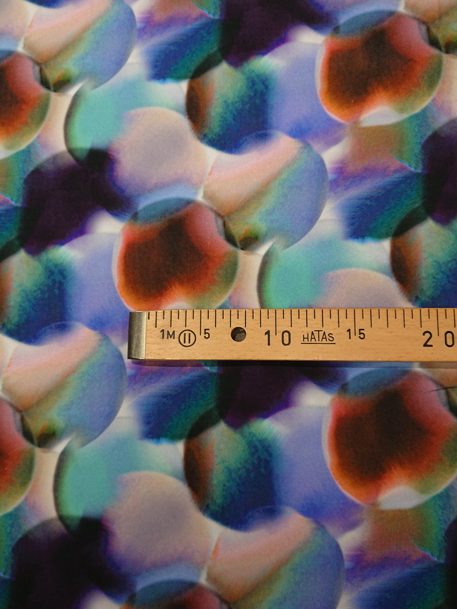 VI ecru m versch/farbig Kreisen