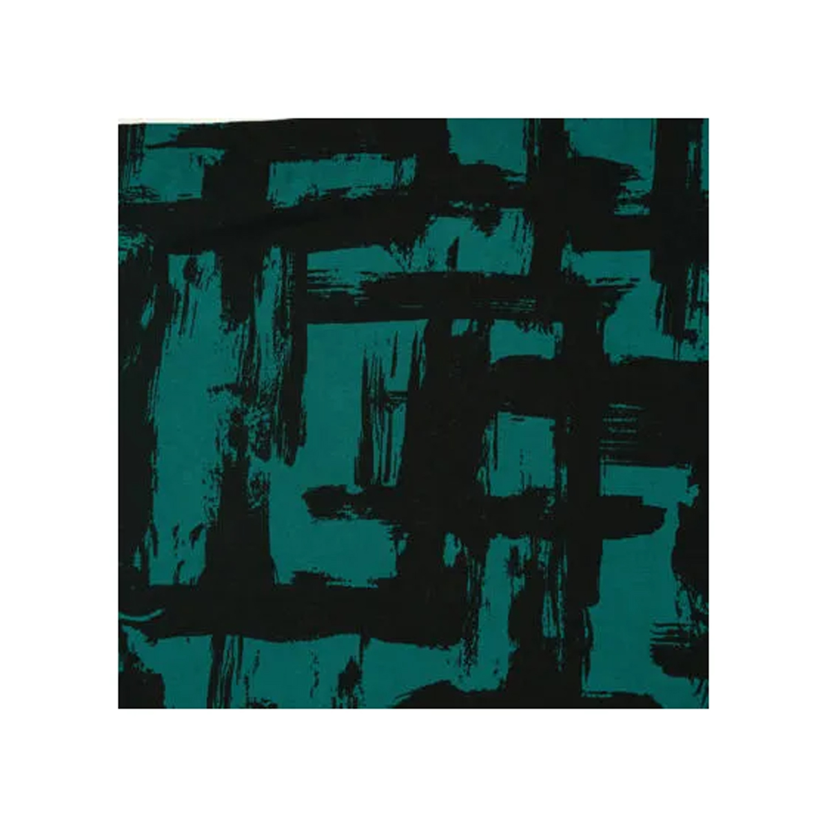 VI Jersey petrol m schwarz Pinselstrichen