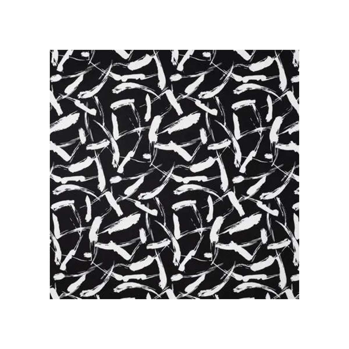 Jersey schw m weissen Strichen