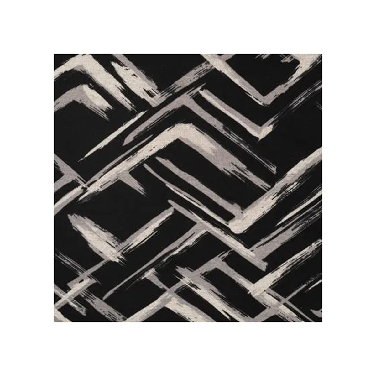 VI Jersey schwarz m grauen/weissen Strichen