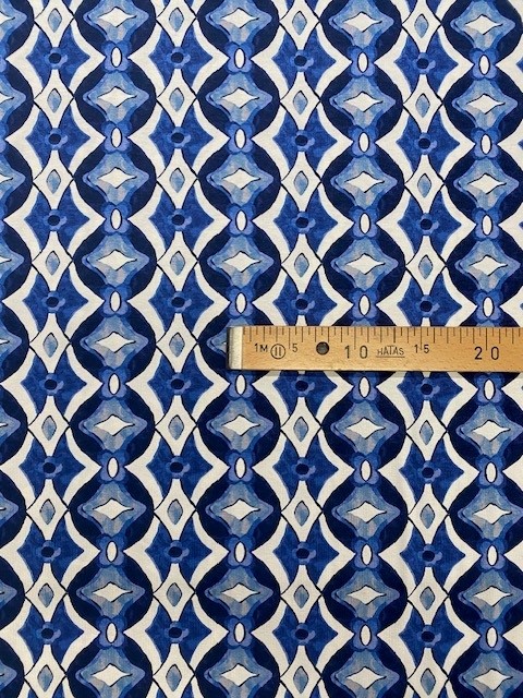 VI Jersey d blau m weiss/blauen Formen