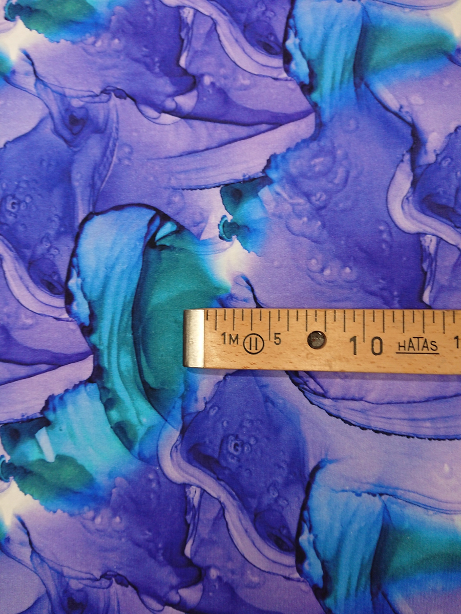 Sweat violett/blau marmoriert