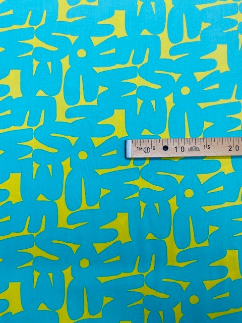 VI gelb m mintfarbigen Buchstaben