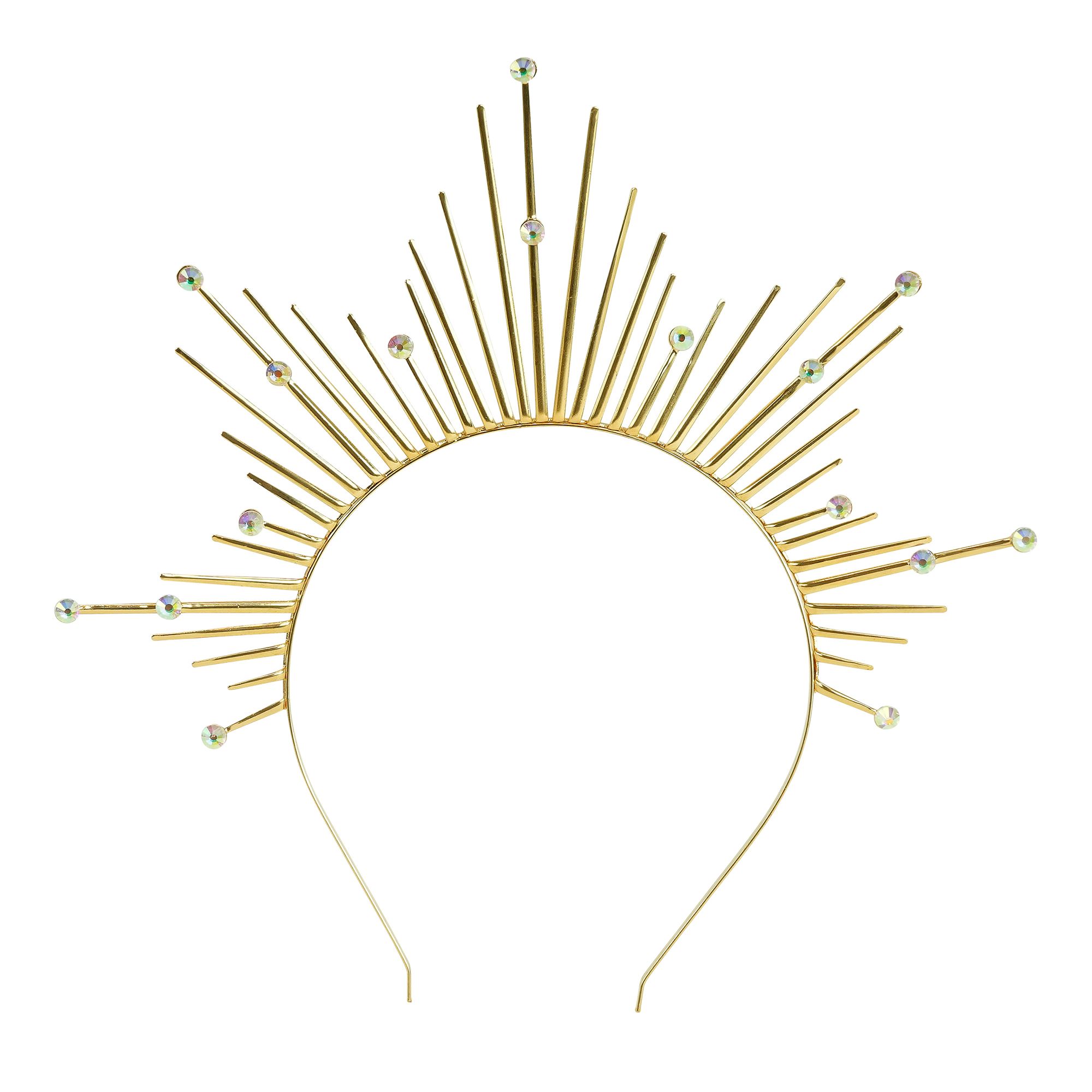 Haarreif Heiligenschein gold