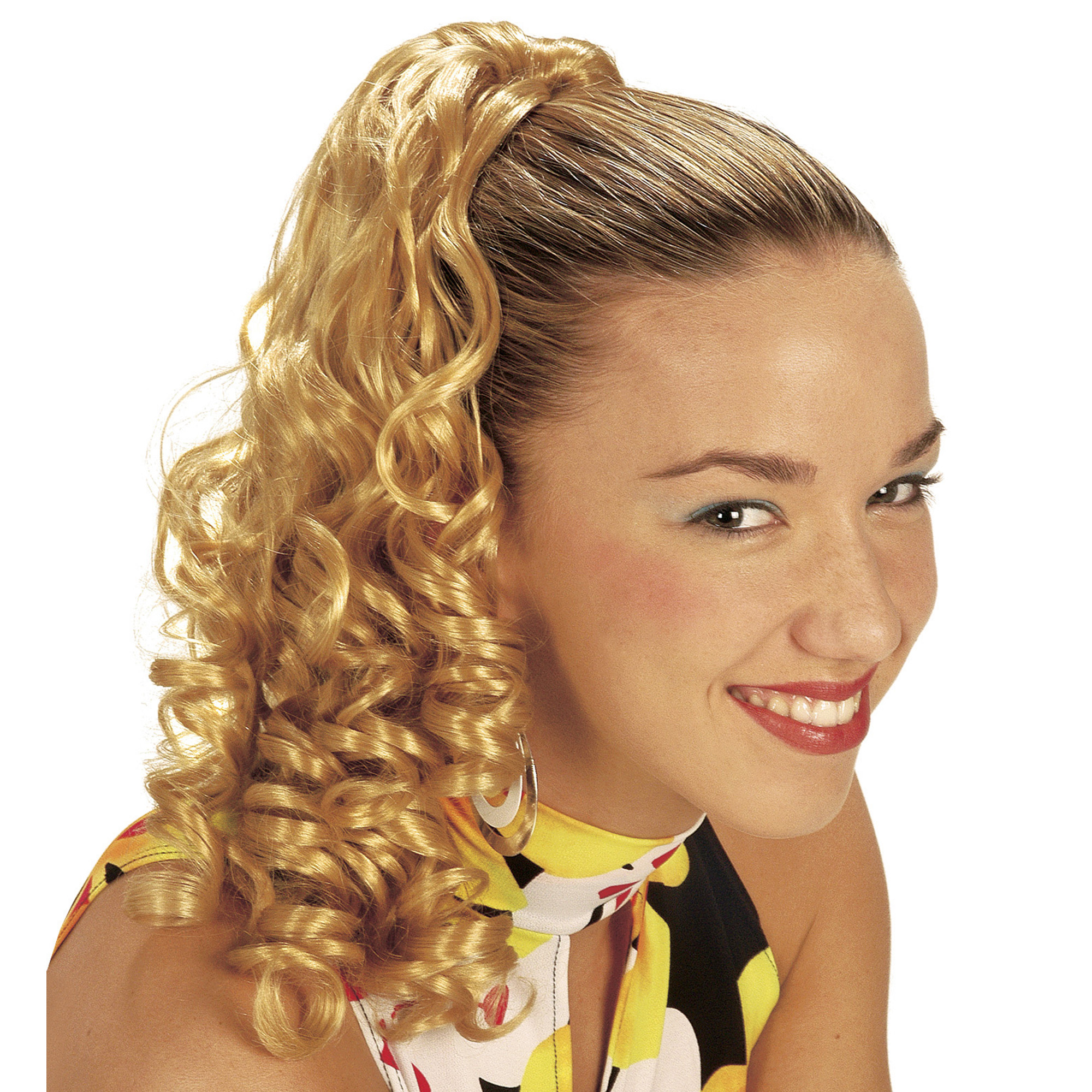 Haar-Teil gelockt blond