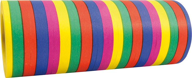 Luftschlange 15m Bunte Ringe