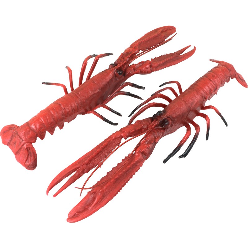 Hummer rot 28cm 1 Stück